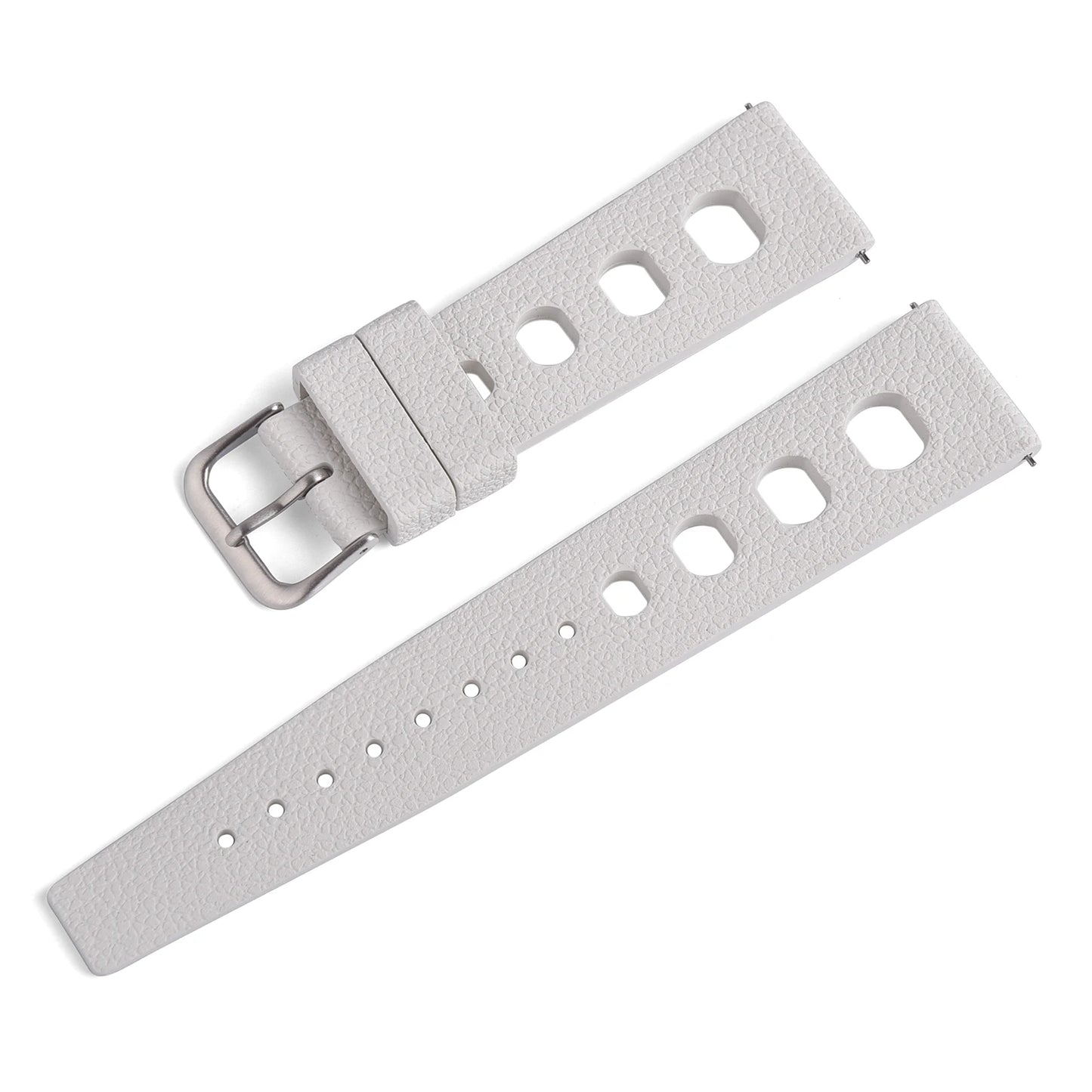 Bracelet de montre en caoutchouc FKM 20 mm 22 mm à libération rapide pour hommes et femmes, étanche, souple, en fluororubber de qualité supérieure, respirant