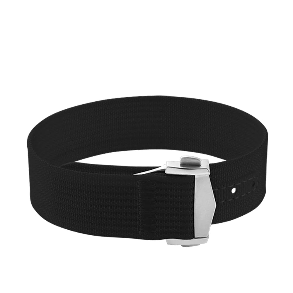 High-Quality Nylon Fluororubber 20mm Bracelet for Omega X Swatch MoonSwatch Sport, Folding Clasp Watch Strap for Seamaster 300