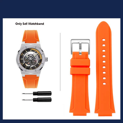 Bracelet de montre en caoutchouc étanche, bracelet de montre de sport, marque I.w Carnival, original, 589g, 618g, 612g, 619g