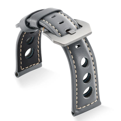 Bracelets de montre en cuir véritable 20mm 22mm 24mm 26mm, noir, bleu, marron, vintage, pour femmes et hommes