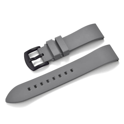 Quick Release Classic Fluoro Rubber Watch Straps, 18-19-20-21-22-23-24mm, FKM FPM, For Any Brand, Diving Watch Bands