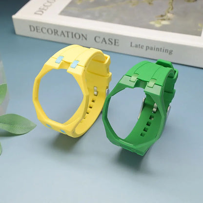 Silicone kit for Swatch Royal Pop PC case, for Swatch x AP Royal Pop, for modifying integrated strap accessories