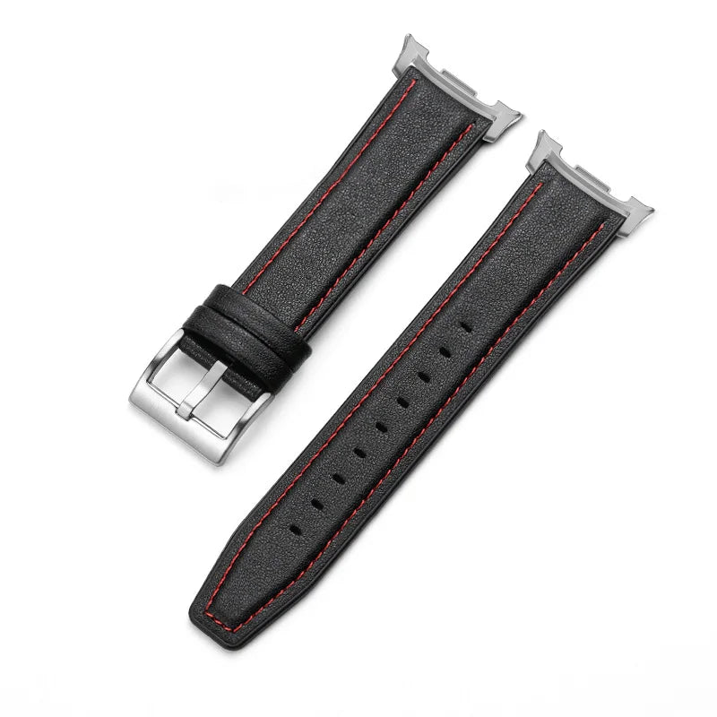 Leather Strap for Samsung Galaxy Watch 8 40 44mm /8 Classic 46mm, Sports Strap for Galaxy Ultra 2026 9 47mm, Professional Style