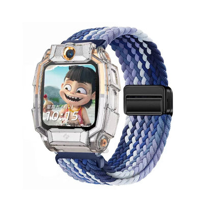 Bracciali intrecciati per bambini, bracciale elastico magnetico per smartwatch Imoo Xiaotiancai, telefono D2 Z11 Z10 Z6 Z7 Z1