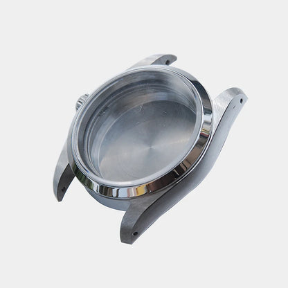 Cassa da orologio da esploratrice in acciaio da 36MM, adatta per movimento PT5000 ETA2824 ETA2836 316L, guscio per accessori orologio