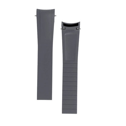 Rubber Strap for Tudor Black Bay 58 BB58, 20mm, FKM CT, Curved End Design with Deployment Clasp, Watch Band