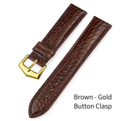 Luxurious Crocodile Leather Watch Strap, 20mm 19mm 21mm 22mm, for Patek Philippe 5227 5146 5147, American Alligator Watch Band