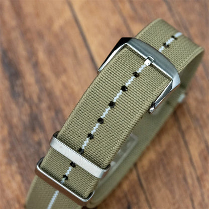 Proxima-Bracelet de montre en tissu élastique de 20mm, accessoires pour pilote militaire