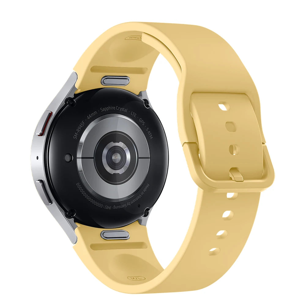Bracelet d'origine pour Samsung Galaxy Watch 7 6 5 4 FE 44mm 40mm/Pro 45mm Bracelet de Sport en Silicone correa watch6 Bracelet classique 43 47mm