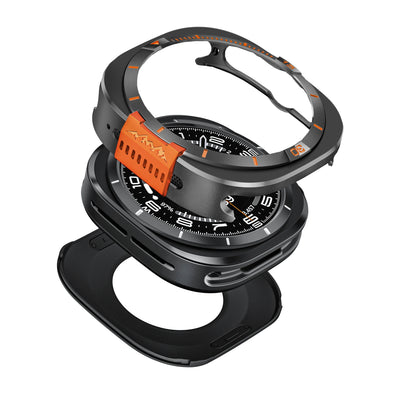 Étui de protection en alliage d'aluminium pour Samsung Galaxy Watch Ultra 8 47mm, accessoires de protection d'écran pour SAMSUNG ULTRA 2025