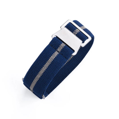 French Army Nylon Strap from the 60s, 20mm 22mm, for Parachute, Elastic, Nylon, Black, Blue, Green, Grey, Universal Fabric Watch Strap for Men