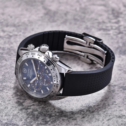 CTS bracelet de montre en caoutchouc fluoré à dégagement rapide 18mm 19mm 20mm 22mm boucle papillon nouveau FPM FKM bracelet souple étanche pour couper à la taille