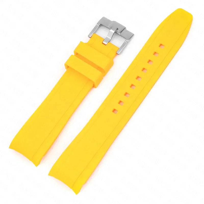 18 19 20 21mm 22mm cinturino in gomma per Rolex Submariner Sport Immersioni Braccialetto Orologio in Silicone per Citizen per Omega MoonSwatch per Seiko