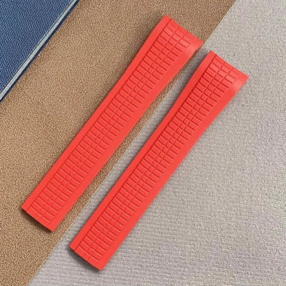 Nouveau Compatible avec Pate Philippe véritable Aquanaut Nautilus 5164/5167/5168/5968 hommes montre bracelet en caoutchouc fluoré Wacth bandes 2025