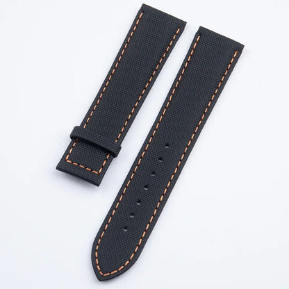 Bracelet de montre universel en Nylon, 19mm, 20mm, 21mm, 22mm, pour Omega, Planet Ocean Seamaster 300 Speedmaster, tissu, cuir, toile SEIKO