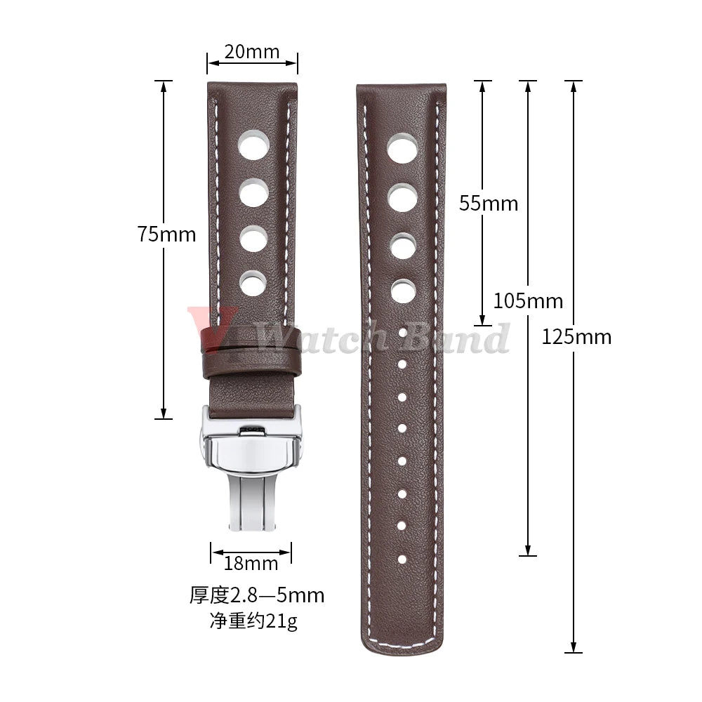 Cinturino per orologio da 20mm per Tissot serie T91 PRS516 1853, cinturini per orologio per Seiko per Omega, cinturino sportivo da uomo, fibbia a farfalla