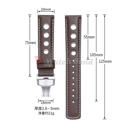 Cinturino per orologio da 20mm per Tissot serie T91 PRS516 1853, cinturini per orologio per Seiko per Omega, cinturino sportivo da uomo, fibbia a farfalla