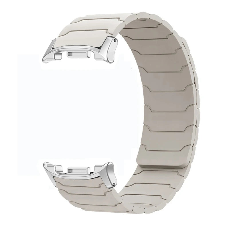 Bracelet magnétique en Silicone pour Samsung Galaxy Watch Ultra 2025, 47mm, pour Galaxy 8 40mm 44mm/8Classic 46mm, Bracelet de sport