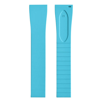 New CTS FKM watch strap 16mm 18mm 19mm 20mm 21mm 22mm quick-release butterfly clasp watch strap, CTS rubber strap for cutting to size