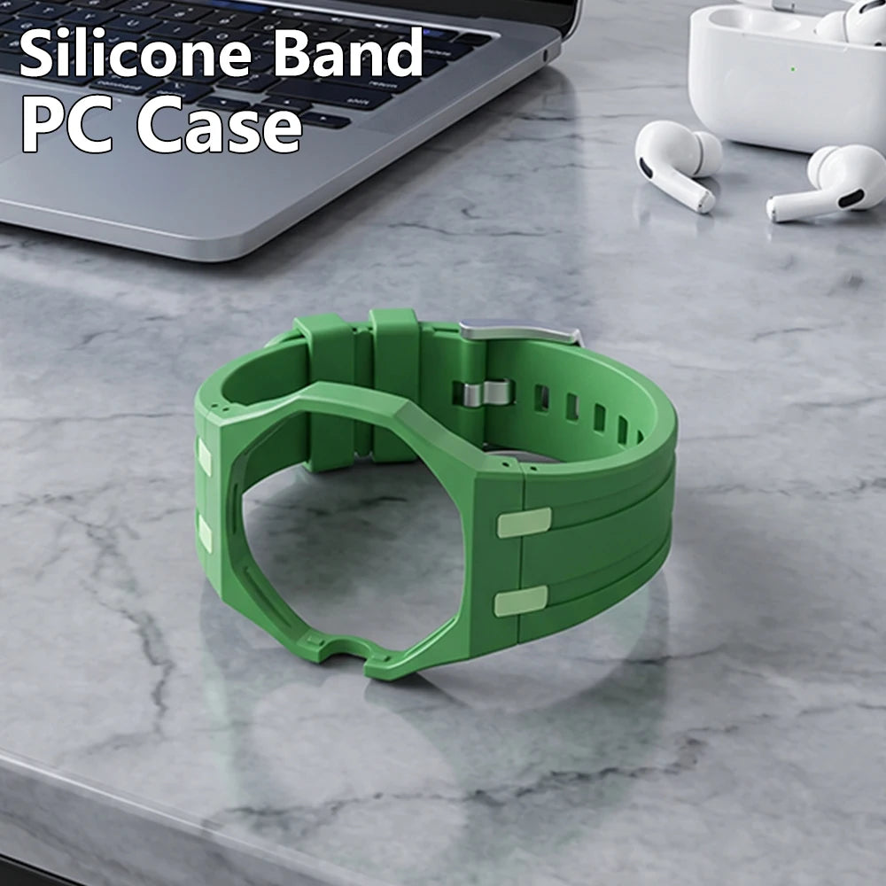 Silicone kit for Swatch Royal Pop PC case, for Swatch x AP Royal Pop, for modifying integrated strap accessories