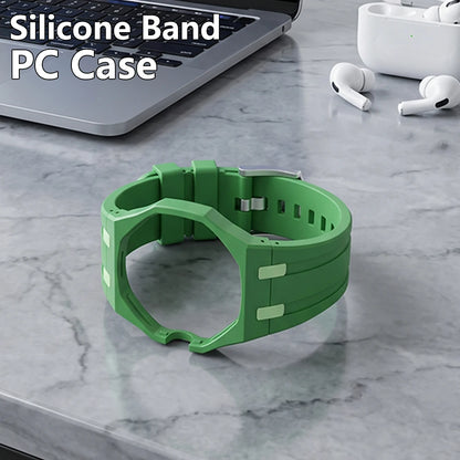 Silicone kit for Swatch Royal Pop PC case, for Swatch x AP Royal Pop, for modifying integrated strap accessories