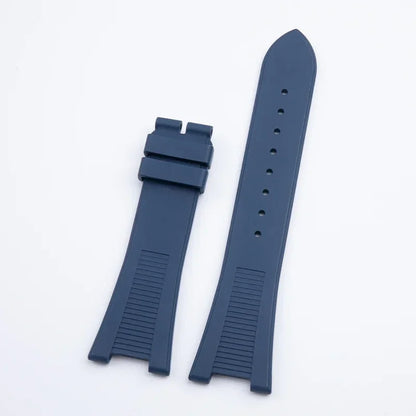 Maglia terminale 25x12,5 mm con accessori morbidi per cinturino in gomma fluorurata per braccialetto Patek Philippe per cinturino Nautilus 5711/5712/5980