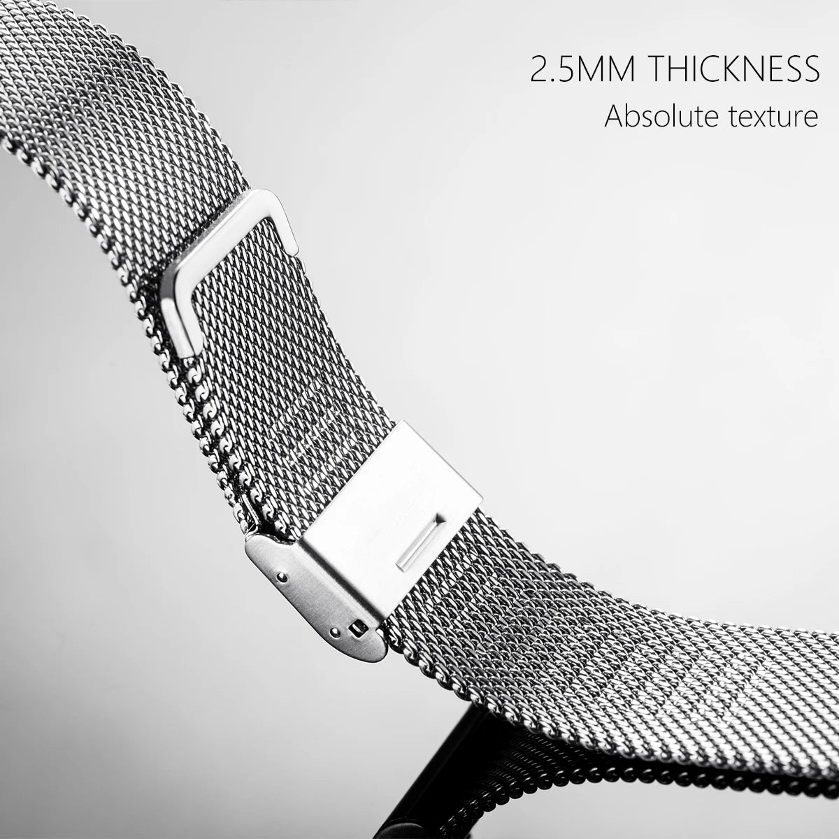 Bracelet en acier sans espaces pour Samsung Galaxy Watch 7 6 5 4 40mm 44mm 5Pro 45mm bracelet en métal pour Galaxy Watch 6 4 Classic 47mm 46mm 43mm