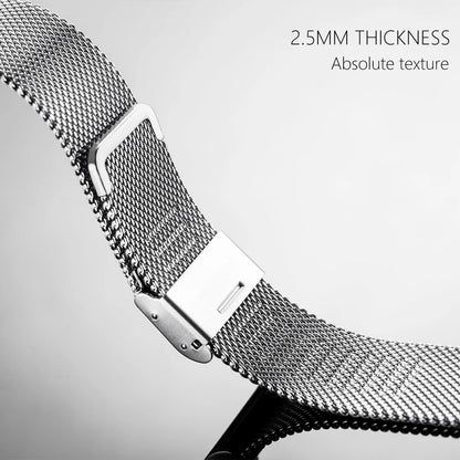 Bracelet en acier sans espaces pour Samsung Galaxy Watch 7 6 5 4 40mm 44mm 5Pro 45mm bracelet en métal pour Galaxy Watch 6 4 Classic 47mm 46mm 43mm