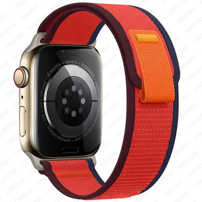 适用于 Apple Watch Ultra 3 2 的 Trail 回环式表带，49mm 46mm 44mm 45mm 40mm 41mm 42mm，兼容 iWatch 系列 11 10 SE 9 8 7 的表带 Correa