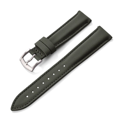 New Sailcloth Coated Sport Watch Strap 18/19/20/22mm Quick Release Waterproof Wristband for Huawei/Samsung Smartwatch Accessories