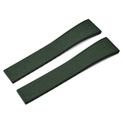STAPELP 20mm a 22mm tutte le misure mosaico CTS FKM cinturini in caucciù per orologi Rolex Cartier IWC Omega Tuber cinturino con sgancio rapido