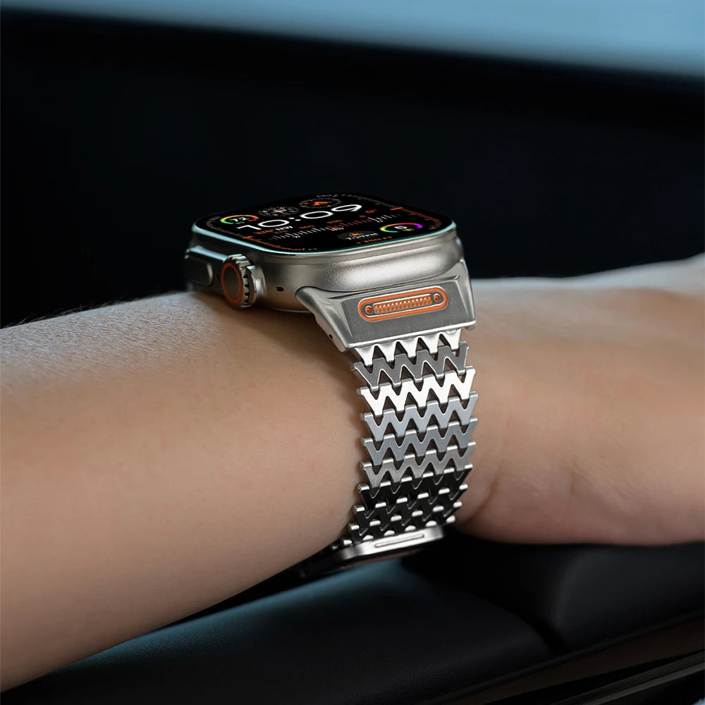 Luxury Milanese Magnetic Bracelet for Apple Watch Ultra 3 2 49mm 46mm 45mm 44mm, Stainless Steel Strap for iWatch 11 10 9 8 7 SE 6 5