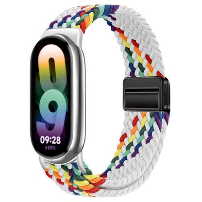 Bracelet magnétique pour Xiaomi Mi Band 10 9 8 Accessoires Bracelet en boucle tressée respirant Pulseira Correas Xiaomi Smart band 10 9 8