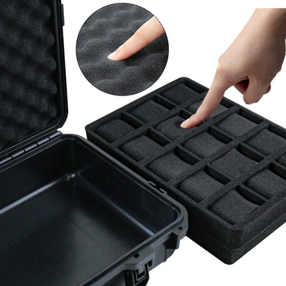 Boîte de montre étanche à 8/15 fentes, montre de Collection Antique, étui de protection Portable résistant à l'humidité et à la moisissure avec éponge