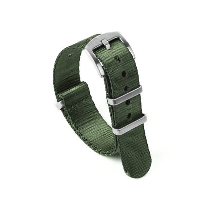 Premium Quality Nylon Fabric Seat Belts, 20mm 22mm, Army Sport Watch Straps, Durable Bracelets for Traditional Watches