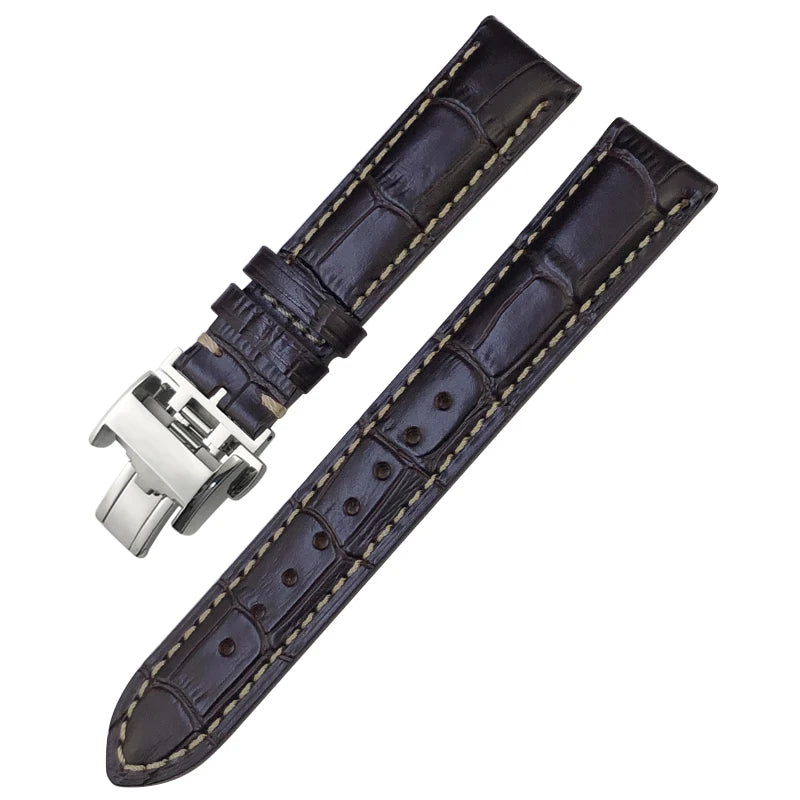 Cinturino per orologio in vera pelle, 13mm 16mm 18mm 19mm 20mm 21mm 22mm, per Longines Master Collection L2 L3 L4, cinturino in pelle bovina