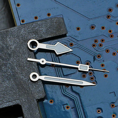Aiguilles de montre métalliques Ranger Explorer Sub Diver pour mouvements NH35 NH36 adaptés aux mouvements 4R35 4R36 7S26