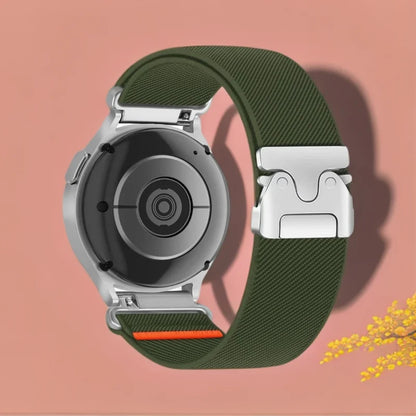 Cinturino in nylon intrecciato per Samsung Galaxy Watch 7/6/5/4 e Huawei Watch GT6 GT5 GT4 41mm GT6 Pro, 18/20/22 mm