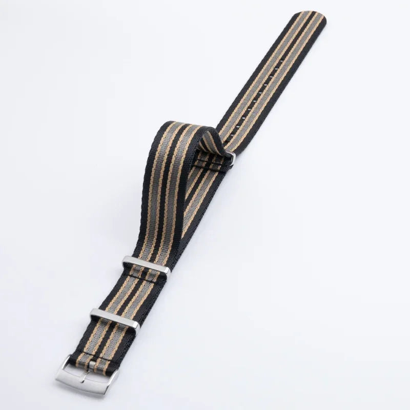 Accessori per bracciale orologio in nylon ad alta densità, 20mm 22mm, per Longines Omega Seamaster 007 TAG HEUER Tudor Rolex