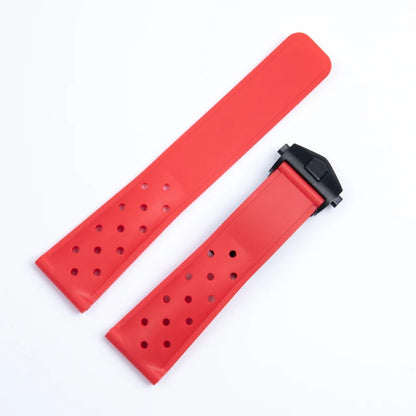 Bracelet silicone pour TAG Heuer en 22mm