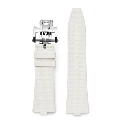 Bracelet en caoutchouc FKM à libération rapide de qualité supérieure 24mm*7mm pour montre Vacheron Constantin Overseas 4500V 5500V 7900V Style original Homme