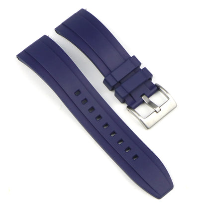 Cinturino per orologio in gomma fluorurata FKM con sgancio rapido, impermeabile, antipolvere, da esterno, cinturino da immersione, 20 mm, 22 mm, 24 mm