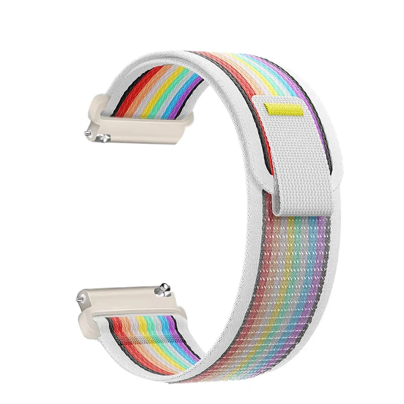 Sangle à boucle en Nylon pour Garmin Forerunner 965 955 570 970 165 55, 20mm 22mm, Bracelet Garmin Venu 3-2/Active 6-5/Vivomove Trend