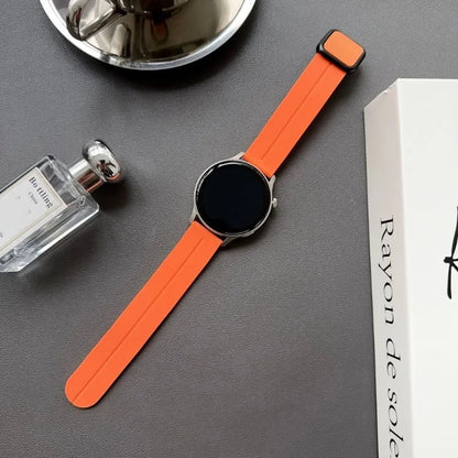 20 22mm Silicone Strap with Magnetic Clasp for Samsung Galaxy Watch 8 4 5 6 Pro 40mm 44mm 45mm 42/46mm