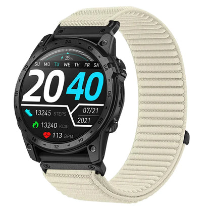 Quickfit 26mm 22mm 20mm Bracelet en Nylon pour Garmin Fenix 8/Quatix 8 bande Forerunner 970 965/Garmin Instinct 3 Bracelet sport Correa