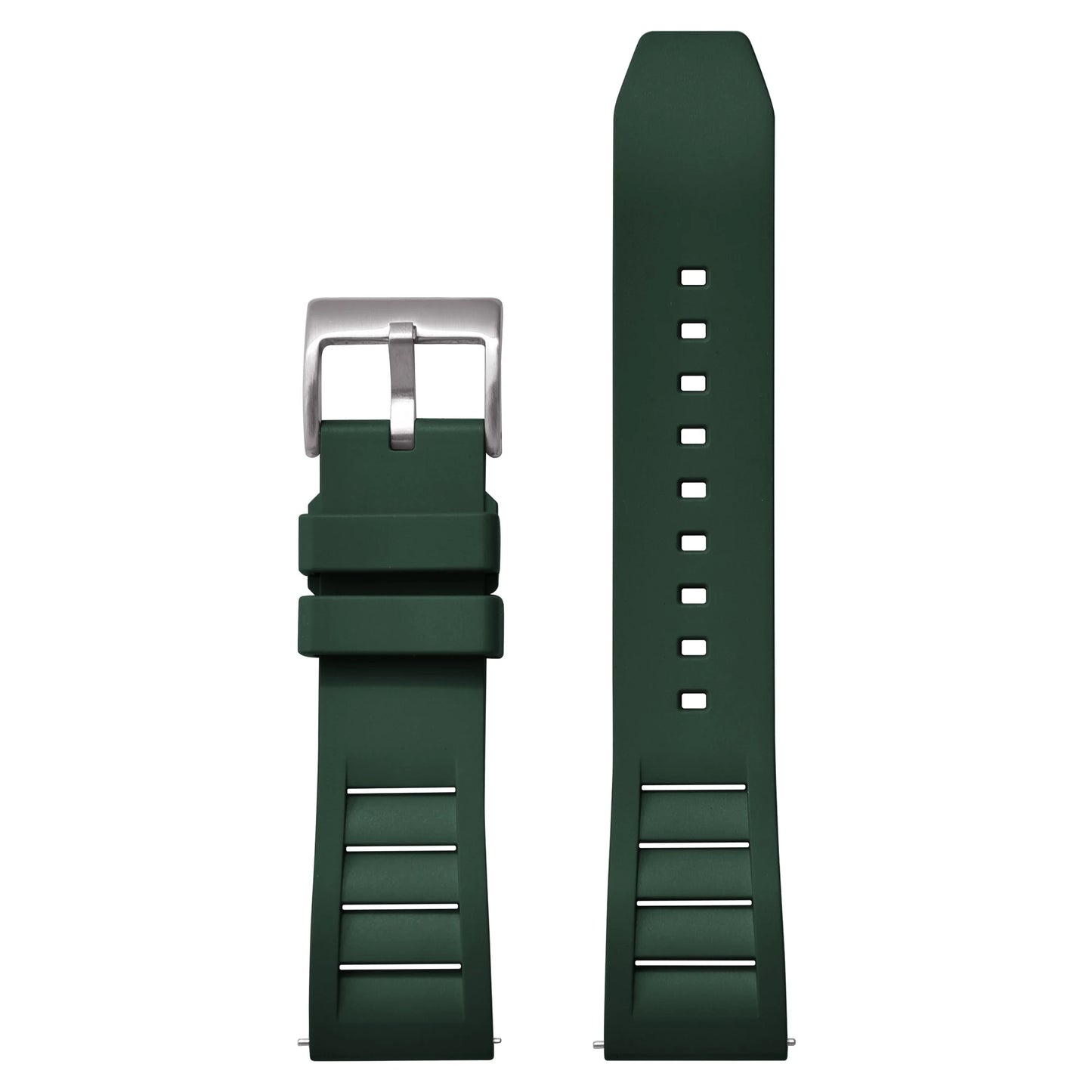 Premium Fluoro Rubber Watch Strap, FKM Watchband, Quick Release Watch Strap, Wrist Belt for Diving Watch Accessories, 20mm, 22mm, New