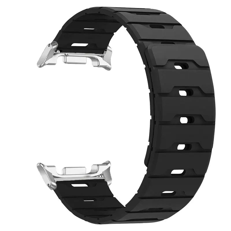 Bracelet magnétique bicolore pour Galaxy Watch 9/8 40/44mm 8Classic 46mm, bracelet sport pour Galaxy Watch Ultra 2 47mm