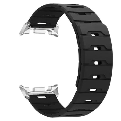 Bracelet magnétique bicolore pour Galaxy Watch 9/8 40/44mm 8Classic 46mm, bracelet sport pour Galaxy Watch Ultra 2 47mm