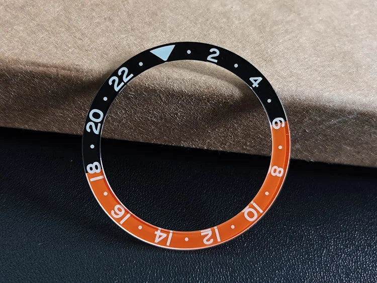Repuestos para relojes Seiko SKX007/009, nuevos. Reemplazo para la serie 5 Sports SRPD con inserto de bisel de cristal de zafiro GMT
