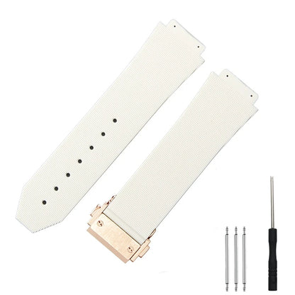 13x20 16x21 16x23 19x26mm pour Hublot Big Bang classique Fusion Bracelet de montre élastique homme femmes Bracelet accessoires de remplacement